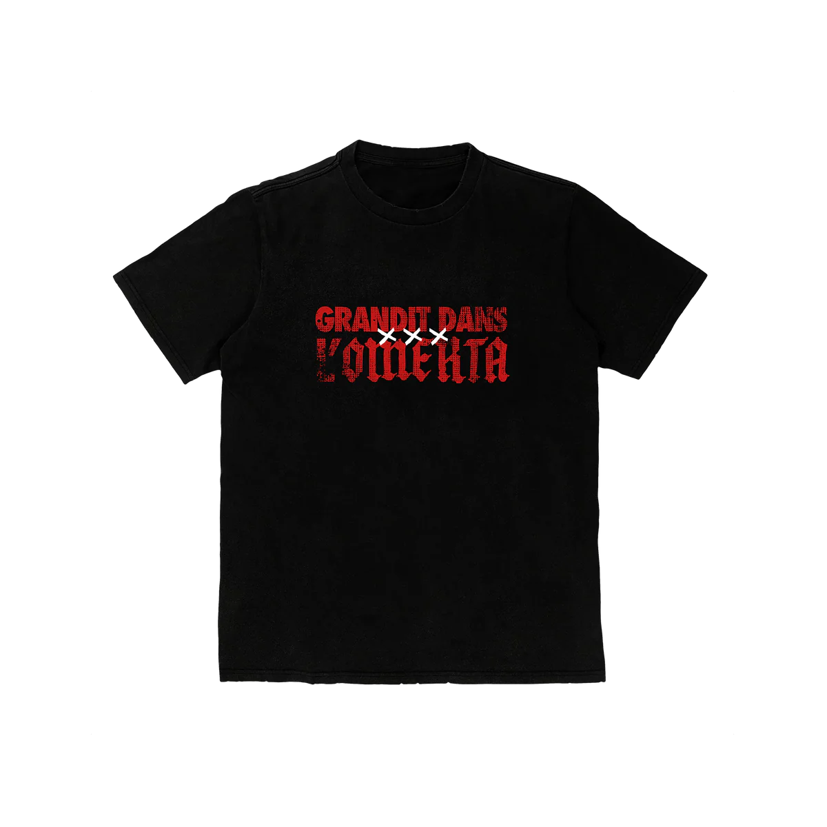 T-SHIRT GRANDIT DANS L'OMERTA