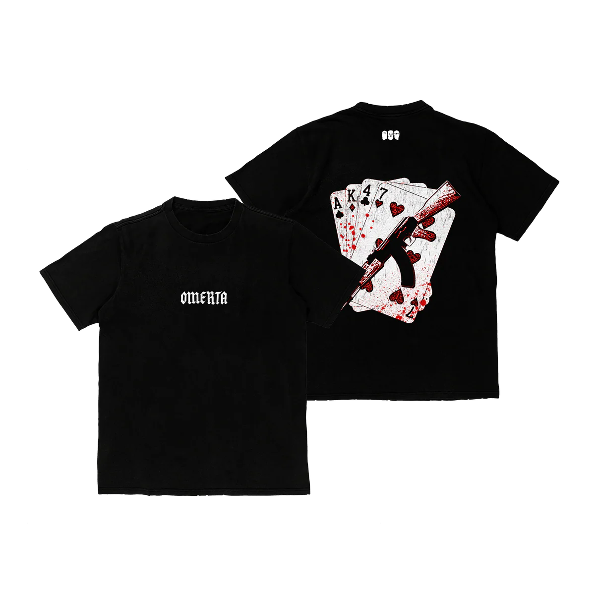 T-SHIRT OMERTA AK47