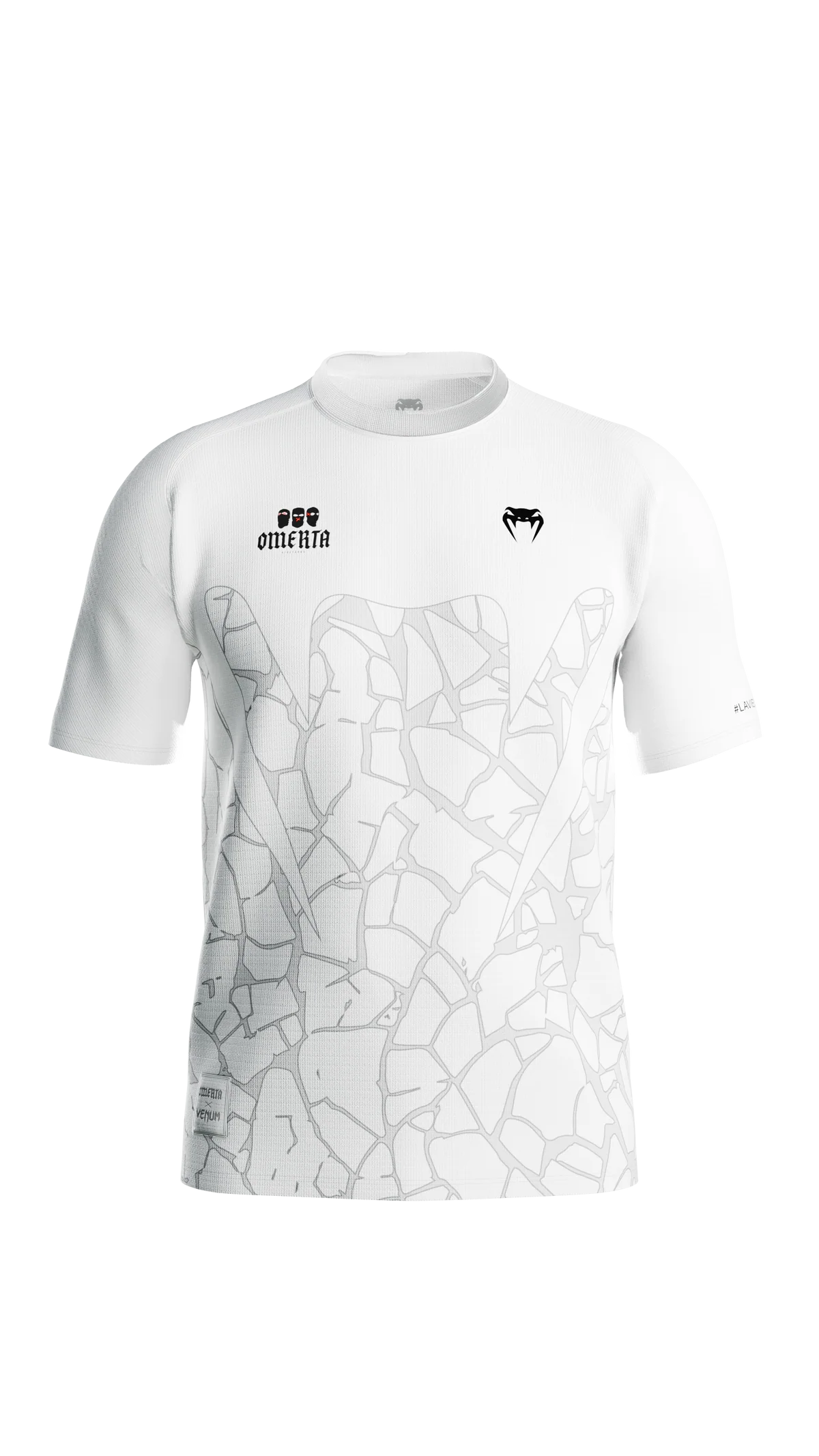 MAILLOT VENUM X OMERTA BLANC